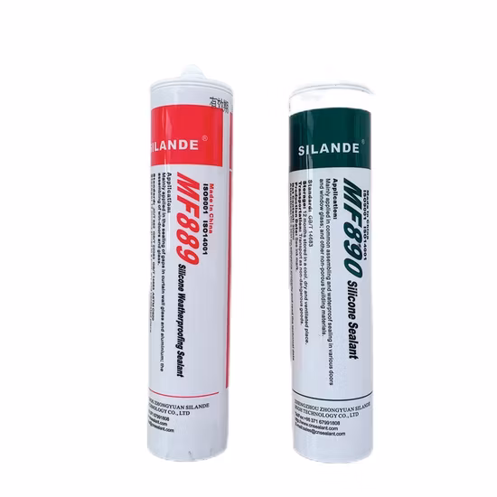 Mastic d'étanchéité au silicone Mf889
